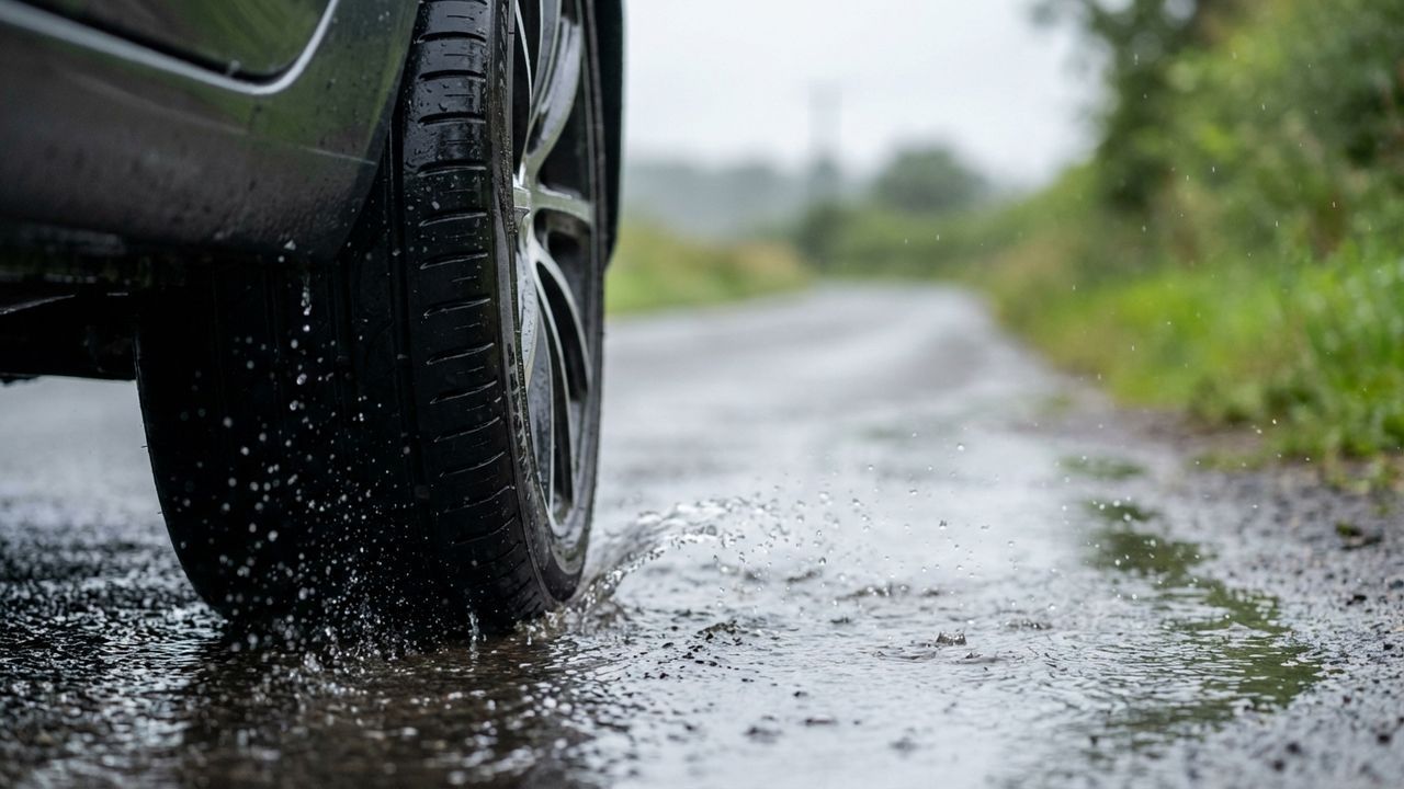 Comportement des pneus selon l'état de la chaussée