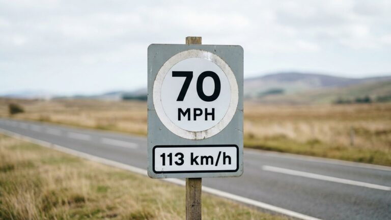 Equivalent de 70 miles per hour en kilometres par heure