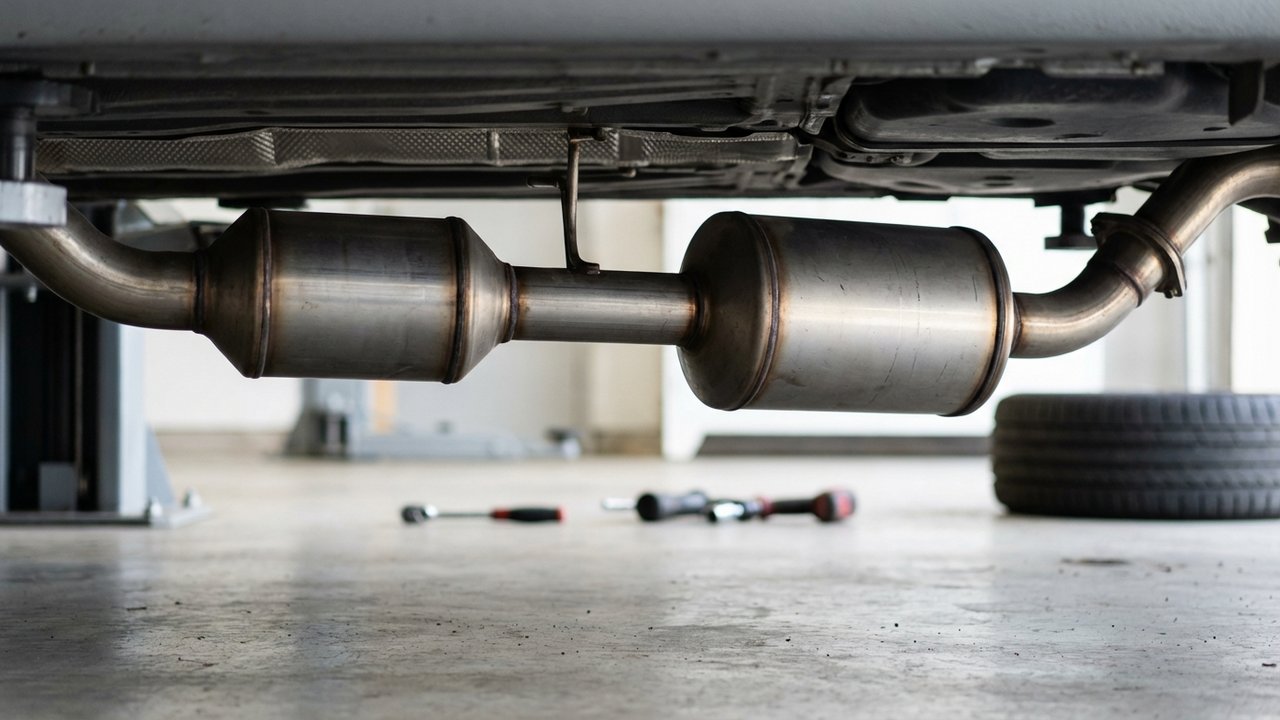 Positionnement du catalyseur et du FAP dans la ligne d'échappement automobile