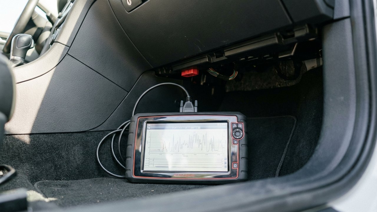 Scanner OBD-II pour diagnostic voyants automobile