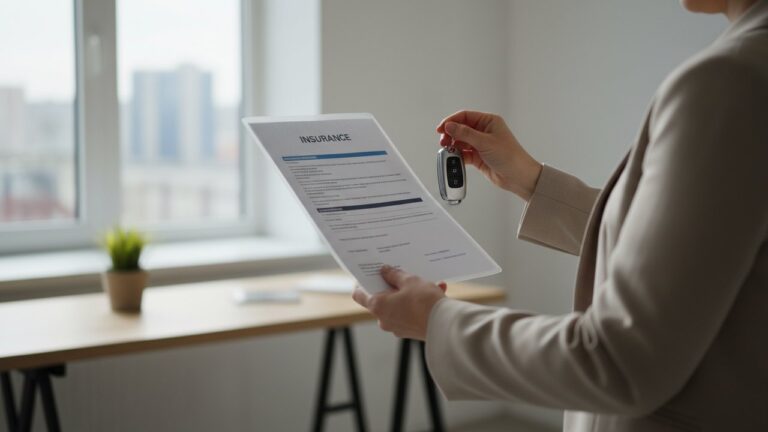 Document de relevé d'informations assurance automobile