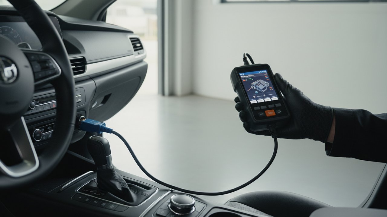 Scanner OBD2 pour diagnostic des codes erreur moteur diesel
