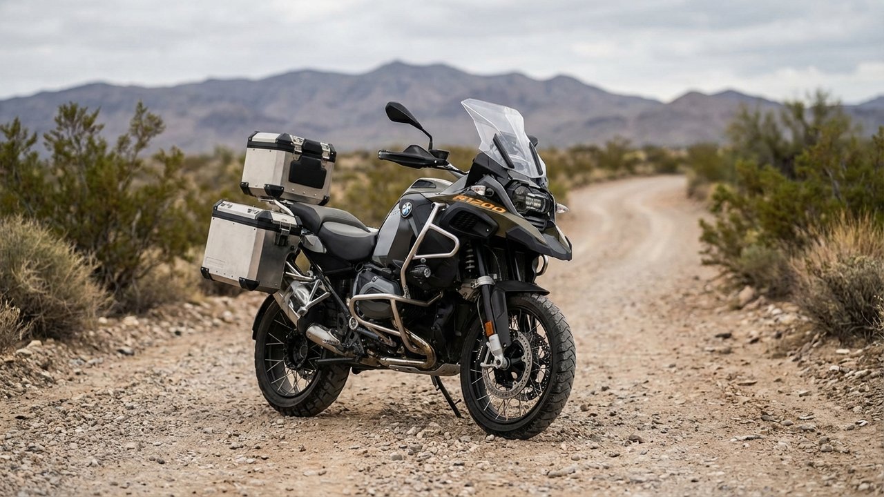 BMW R1200GS trail bike avec roue avant 21 pouces