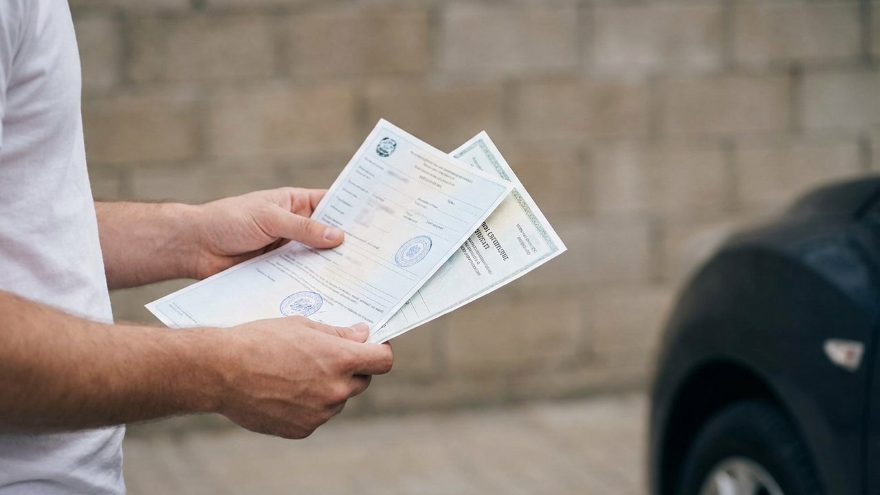 Documents d'homologation et carte grise d'un buggy route