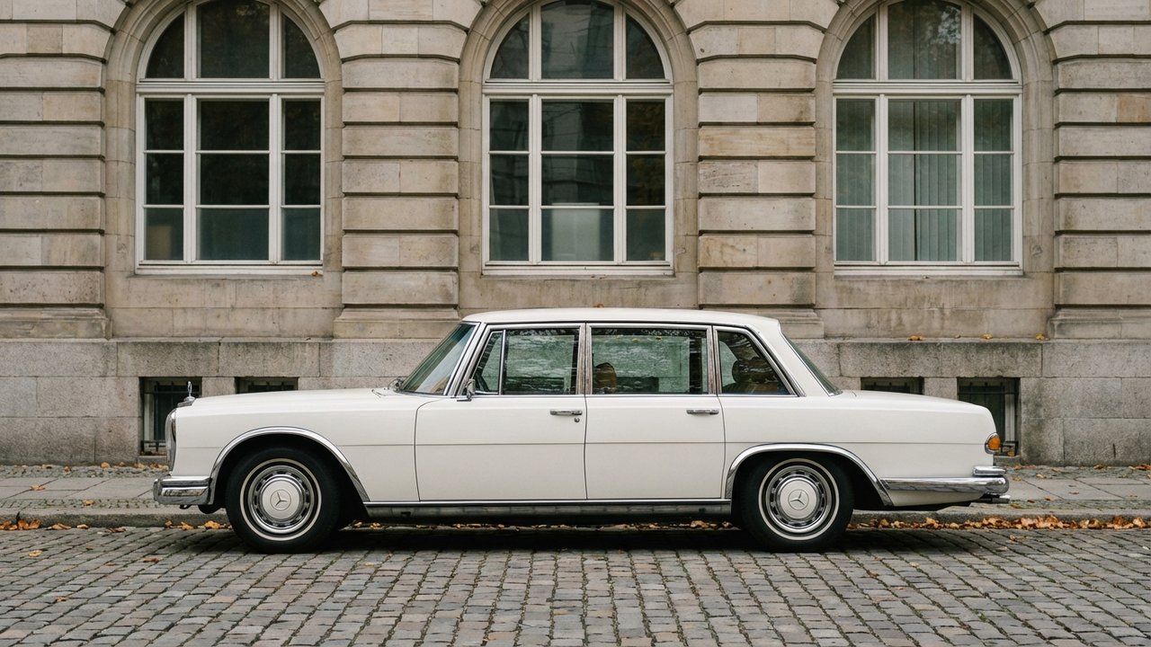 Mercedes 600 : voiture de luxe allemande des années 60 avec innovations hydrauliques