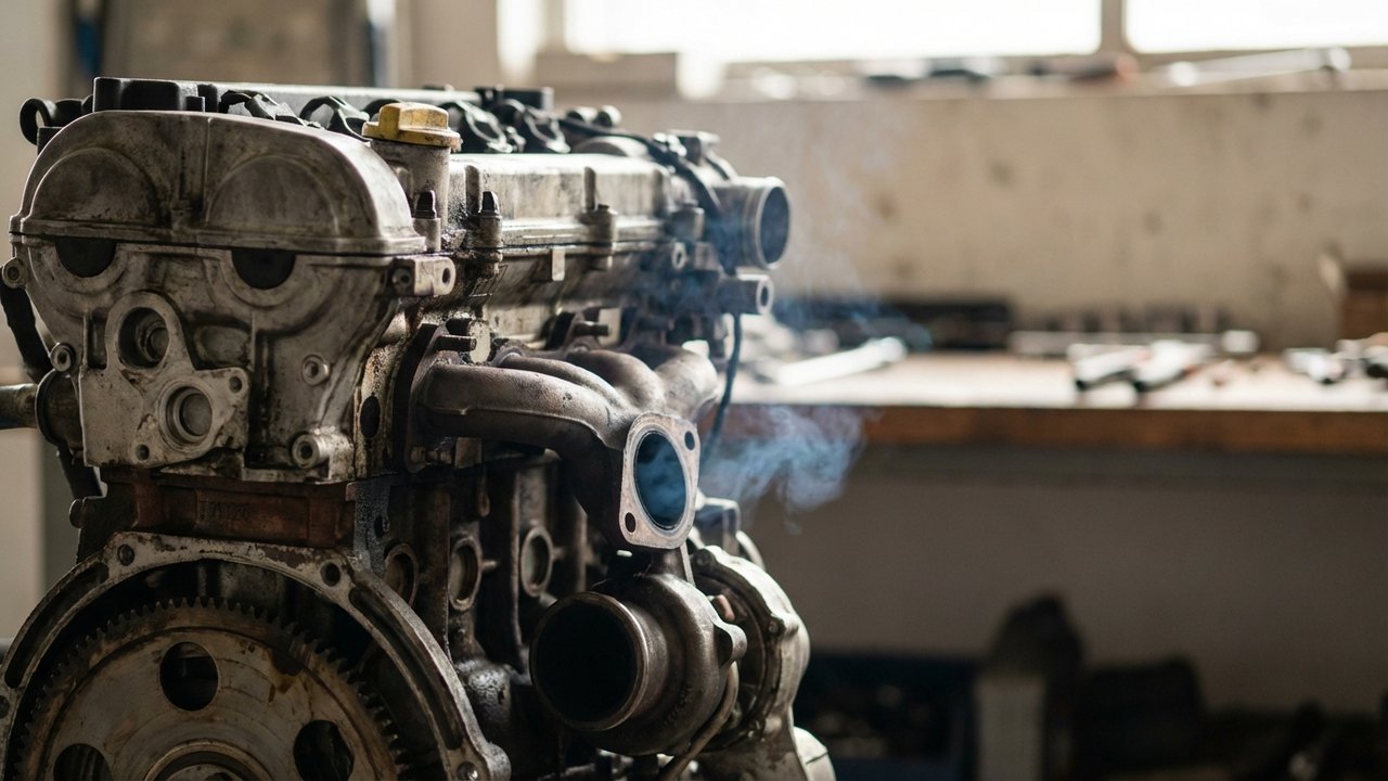 Moteur Renault 1.2 TCe présentant des signes d'usure prématurée
