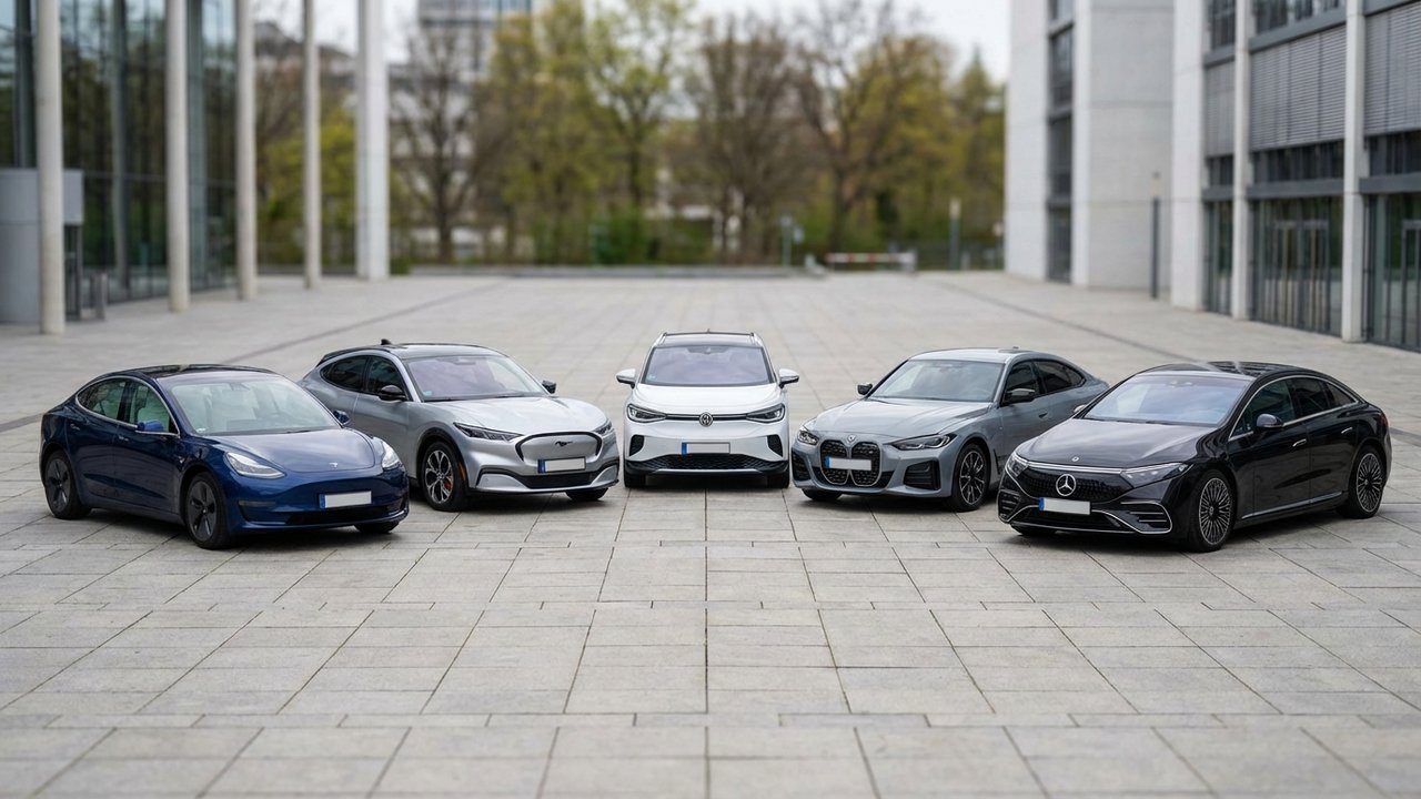 Sélection de voitures des marques automobiles actives en E