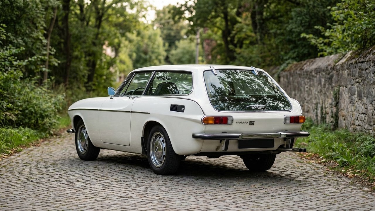 Volvo P1800 ES, le rare break suédois de 1972-1973 avec moteur D-Jetronic