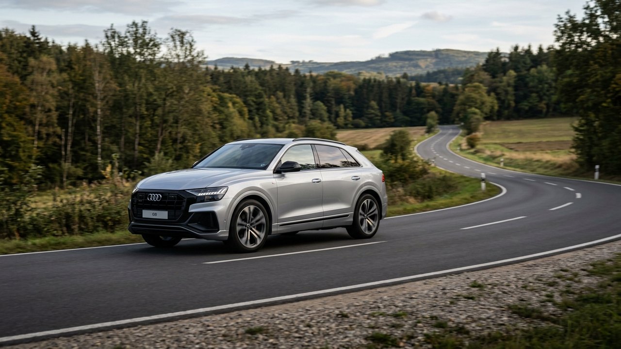 L'Audi Q8, grand SUV coupé de luxe avec carrosserie fastback