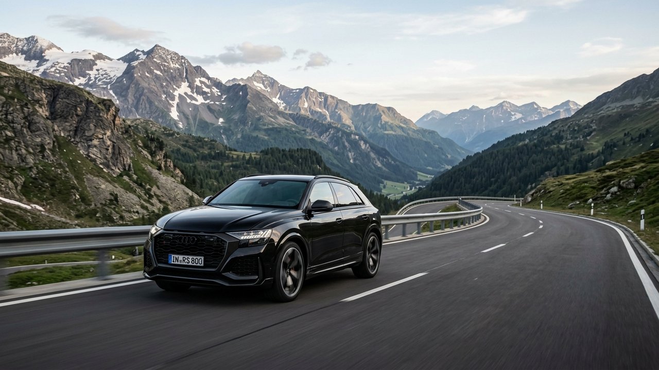 L'Audi RS Q8 Performance, version sportive du SUV avec moteur V8 biturbo
