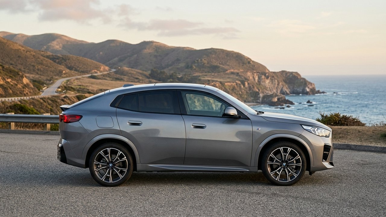 BMW X2 SUV compact avec profil coupé caractéristique