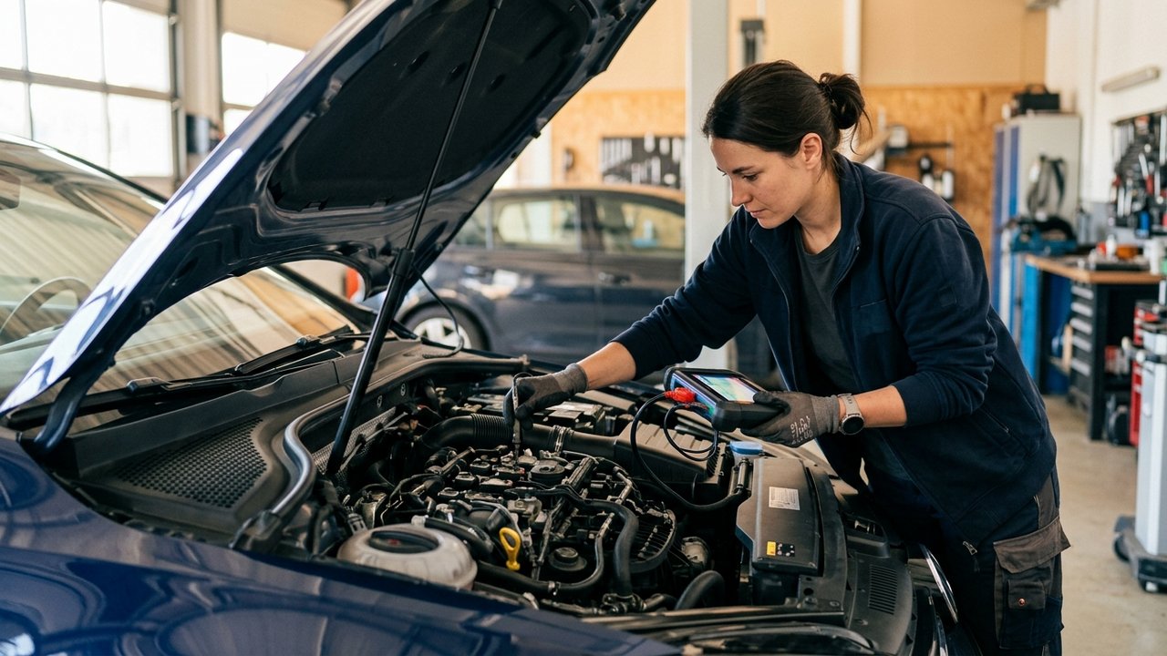 Diagnostic d'un moteur DS7 en concession automobile
