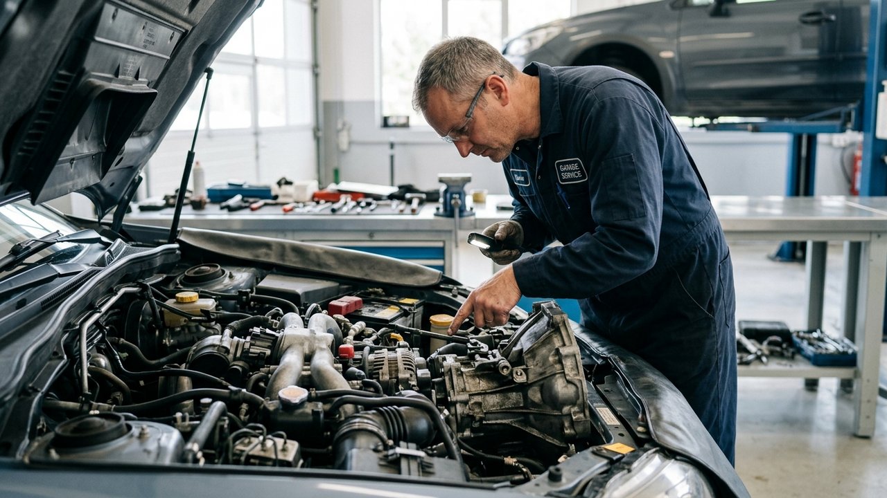 Inspection des composants moteur et transmission d'un véhicule fiable