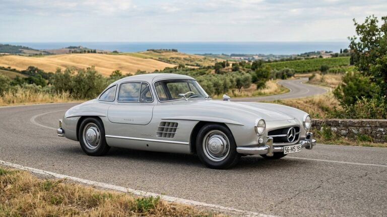 Mercedes 300 SL Gullwing coupé classique des années 1950