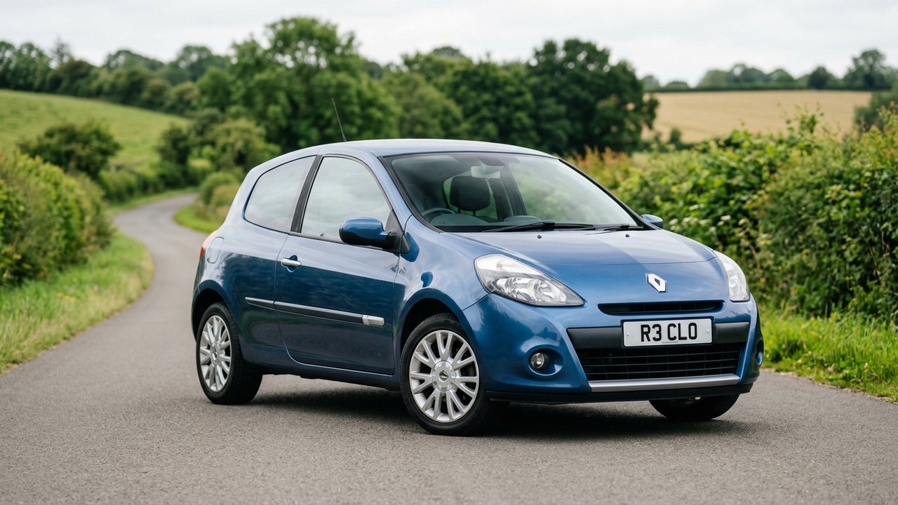 Renault Clio 3 1.2 TCe 100 vue de profil