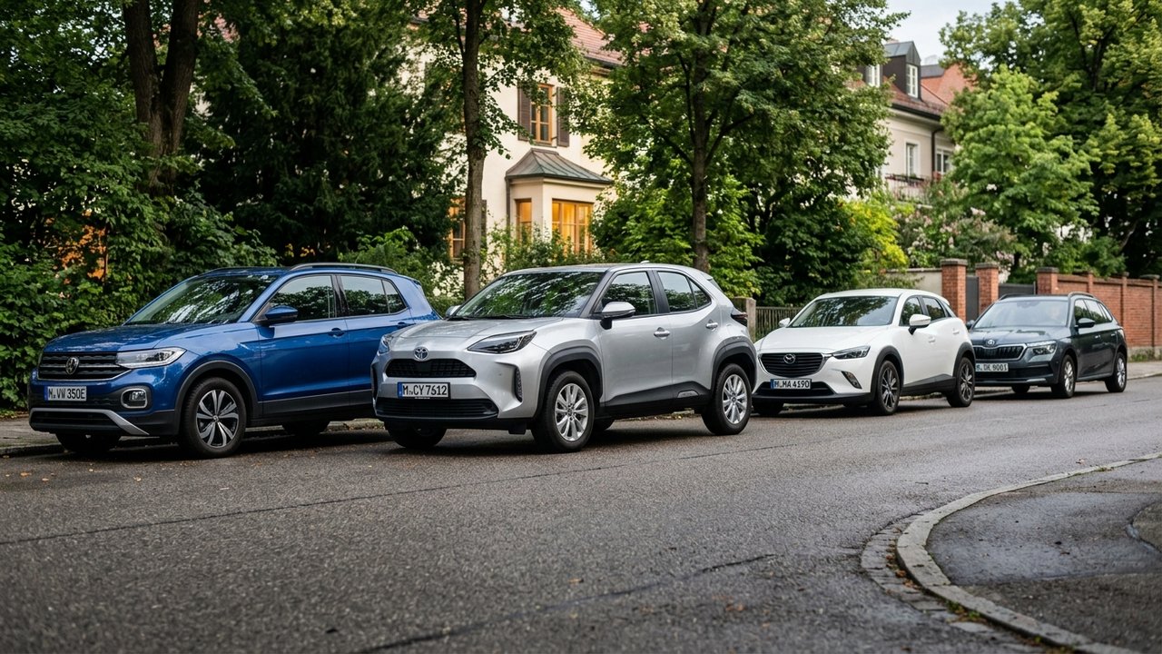 Yaris Cross comparée à d'autres petits SUV urbains compacts