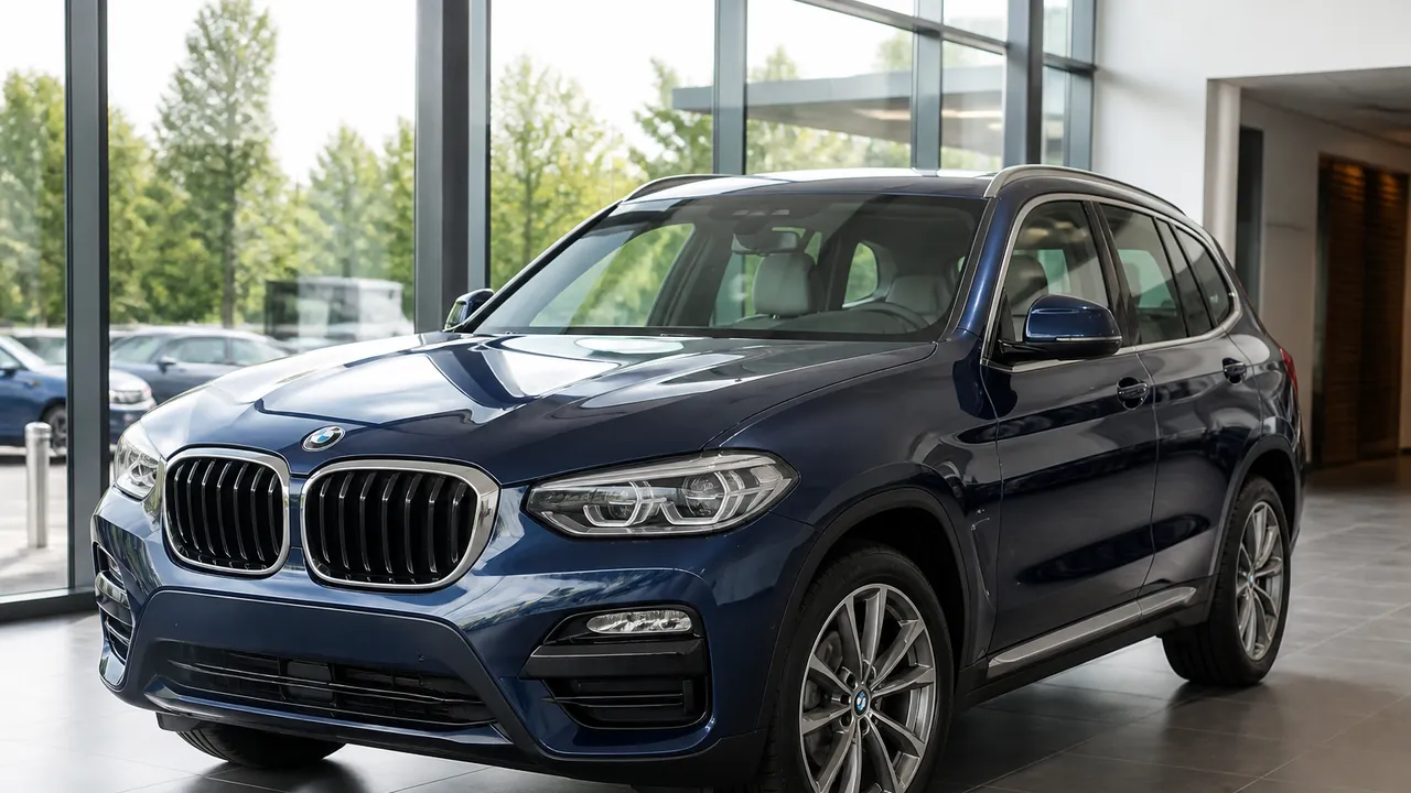BMW X3 SUV neuf en showroom