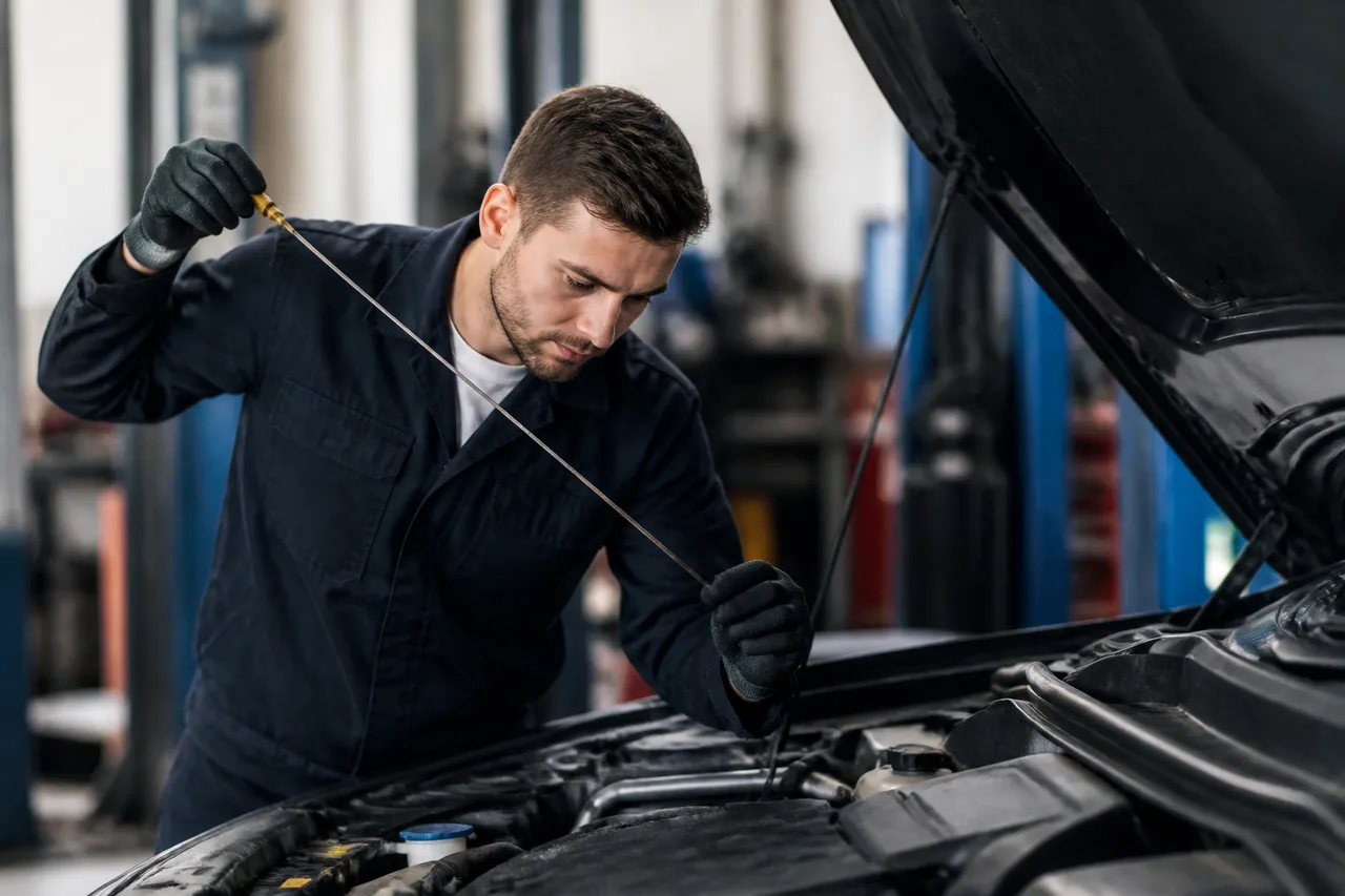 Contrôle du niveau d'huile sur un Opel 1.4 Turbo