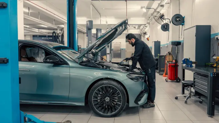 Garage automobile haut de gamme