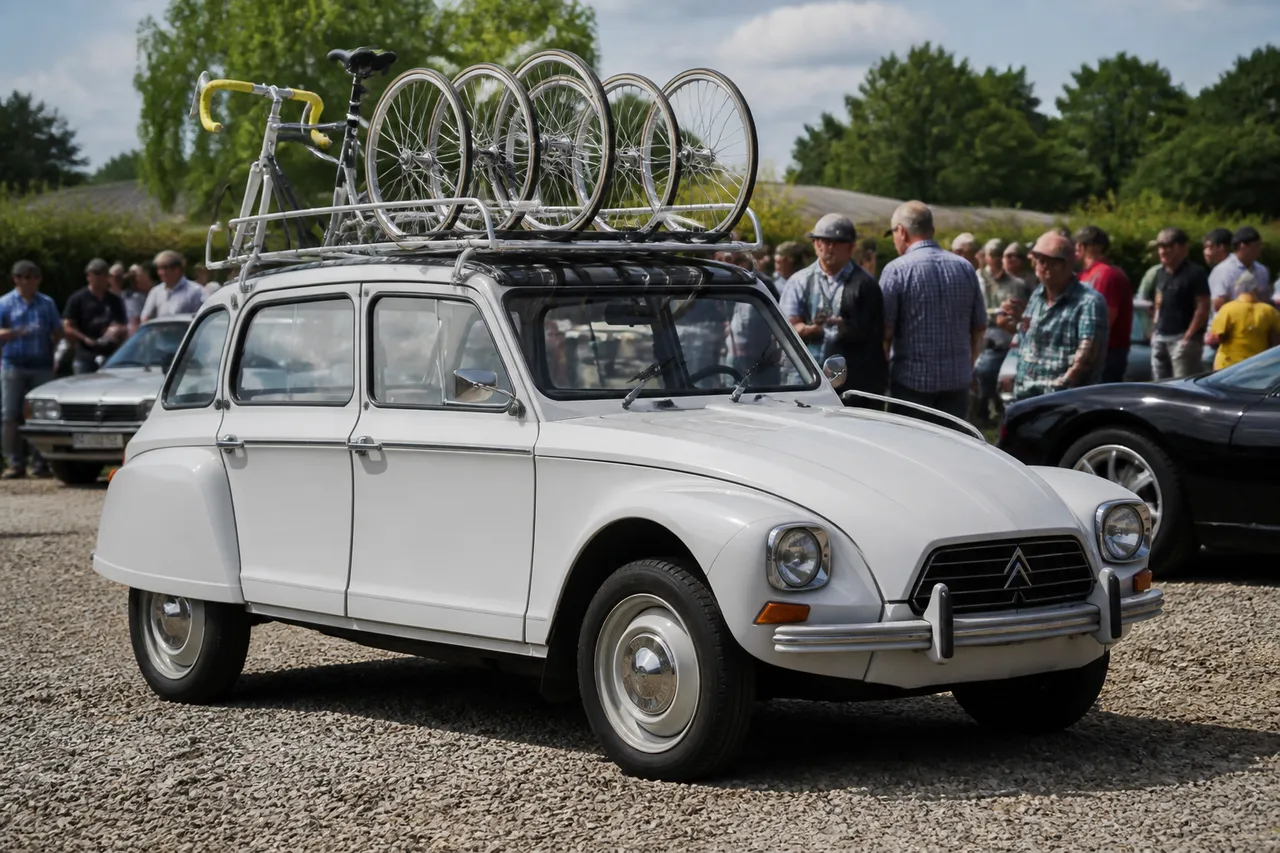 Voiture emblématique du Tour de France vendue aux enchères